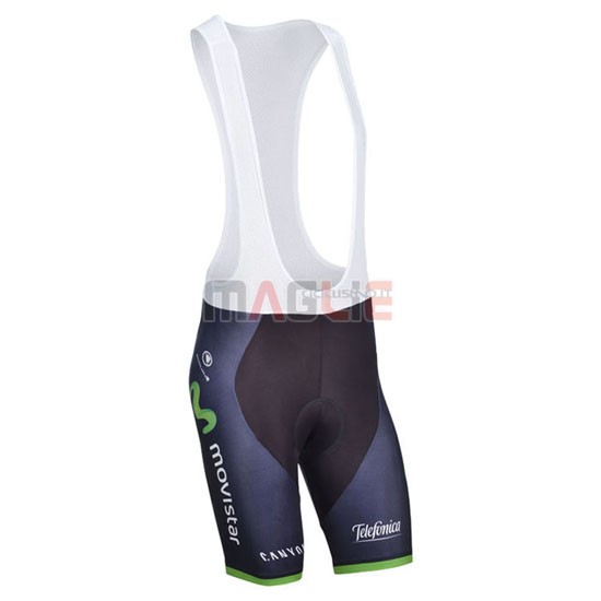 Maglia Movistar manica corta 2014 nero