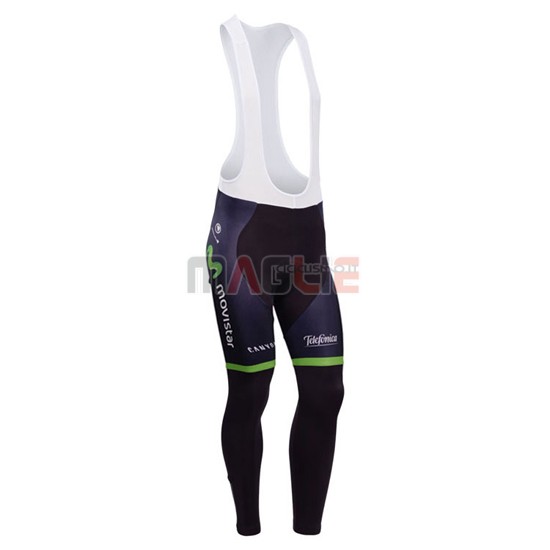 Maglia Movistar manica lunga 2014 nero