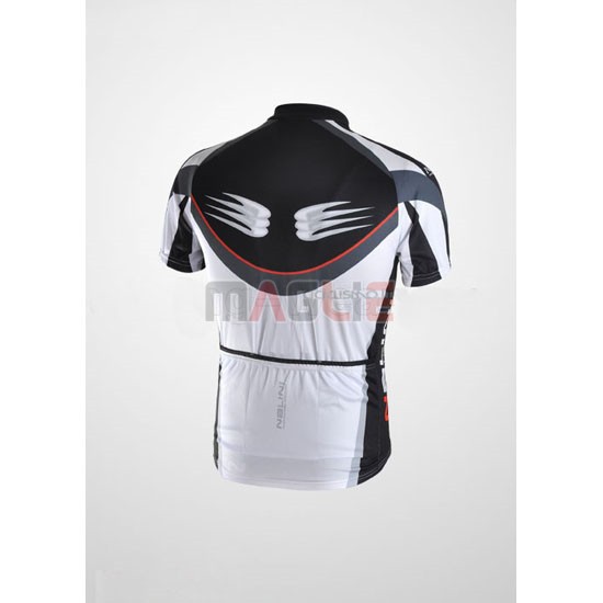 Maglia Nalini manica corta 2010 nero e bianco