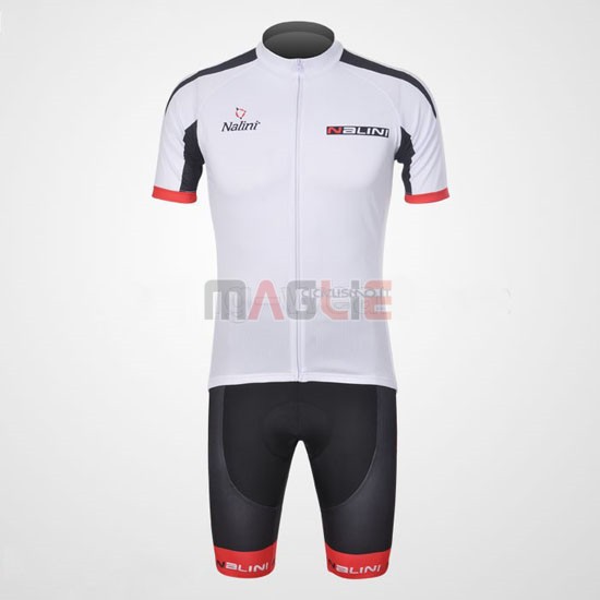 Maglia Nalini manica corta 2012 bianco e nero