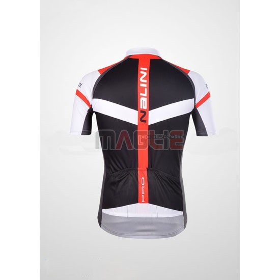 Maglia Nalini manica corta 2012 nero e rosso
