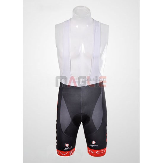 Maglia Nalini manica corta 2012 nero e rosso