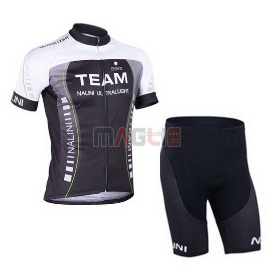 Maglia Nalini manica corta 2013 bianco e nero