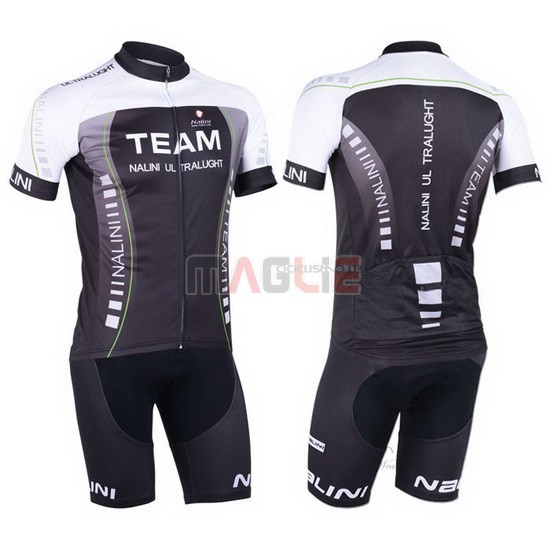 Maglia Nalini manica corta 2013 bianco e nero
