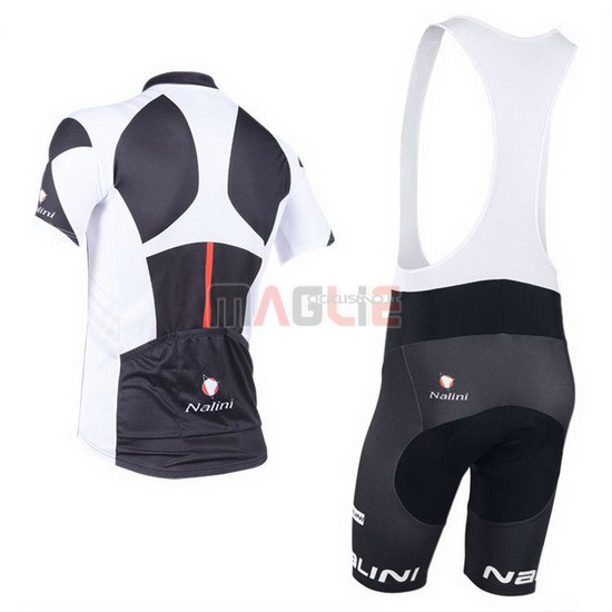Maglia Nalini manica corta 2013 nero e bianco