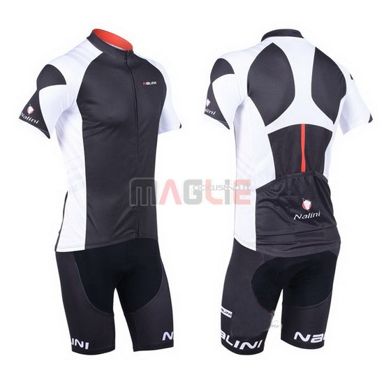 Maglia Nalini manica corta 2013 nero e bianco