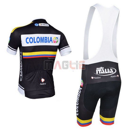 Maglia Nalini manica corta 2013 nero e giallo