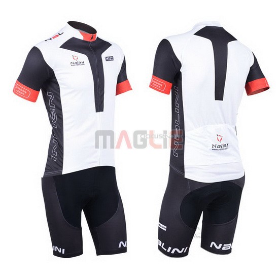 Maglia Nalini manica corta 2013 rosso e bianco