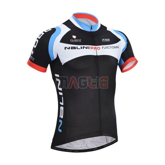 Maglia Nalini manica corta 2014 nero e bianco