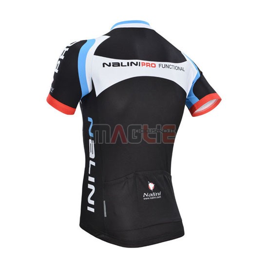 Maglia Nalini manica corta 2014 nero e bianco