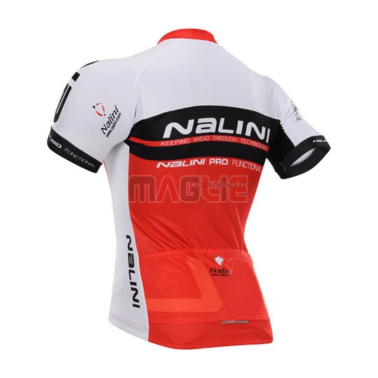 Maglia Nalini manica corta 2015 rosso e bianco