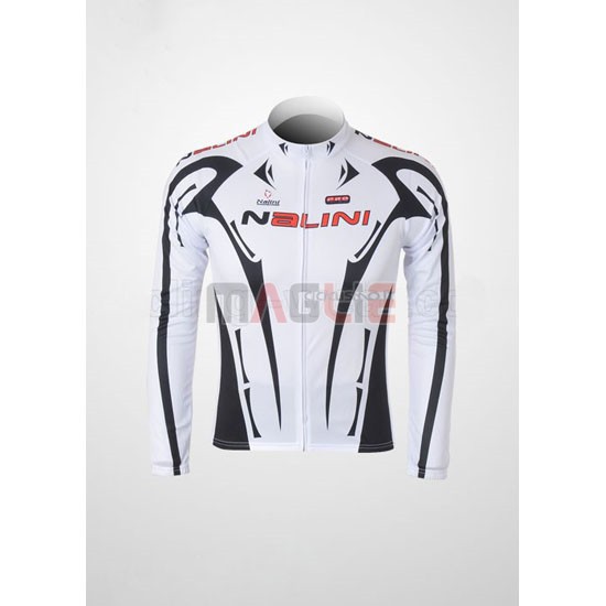 Maglia Nalini manica lunga 2010 nero e bianco