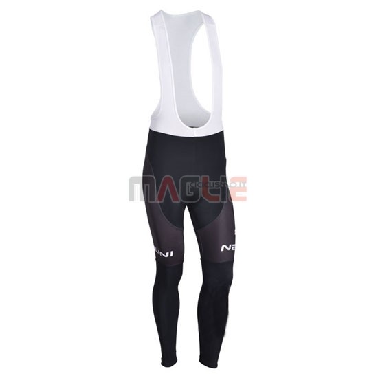 Maglia Nalini manica lunga 2013 nero e celeste