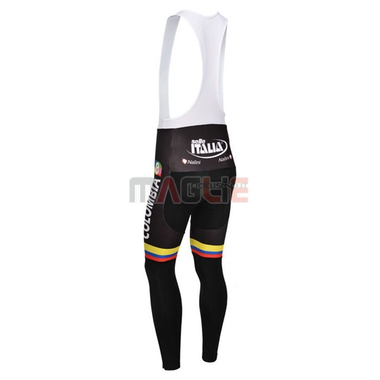 Maglia Nalini manica lunga 2013 nero e giallo