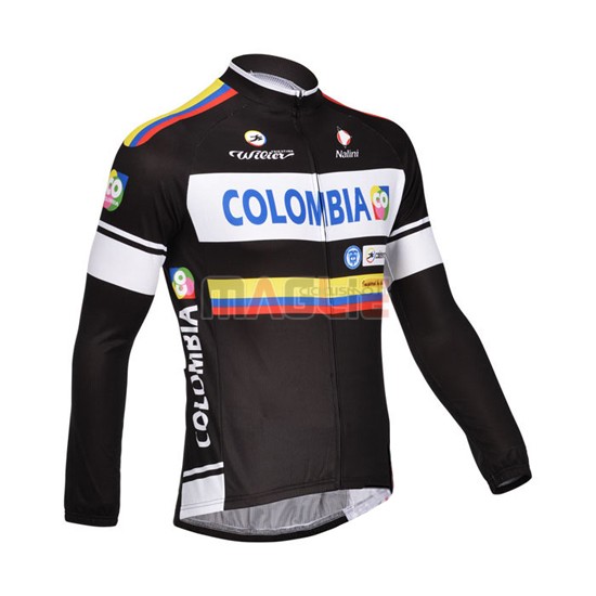 Maglia Nalini manica lunga 2013 nero e giallo