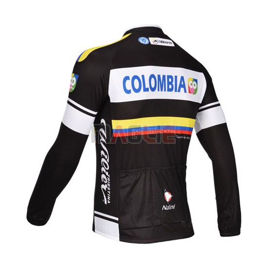Maglia Nalini manica lunga 2013 nero e giallo
