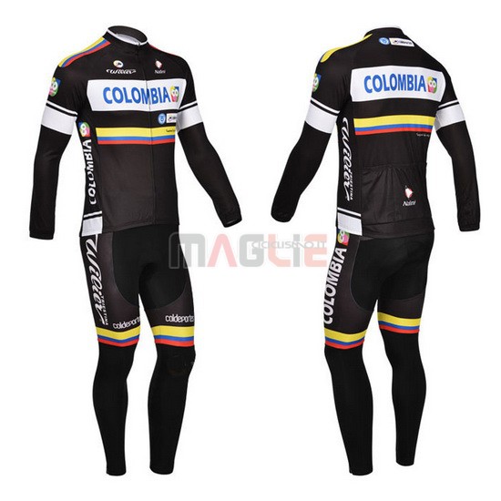 Maglia Nalini manica lunga 2013 nero e giallo