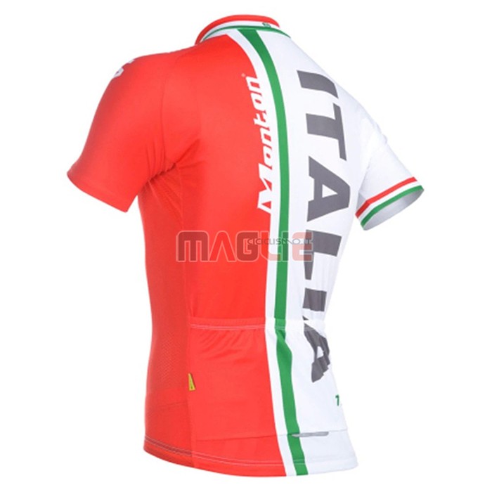 Maglia Italia Manica Corta 2021 Rosso Verde