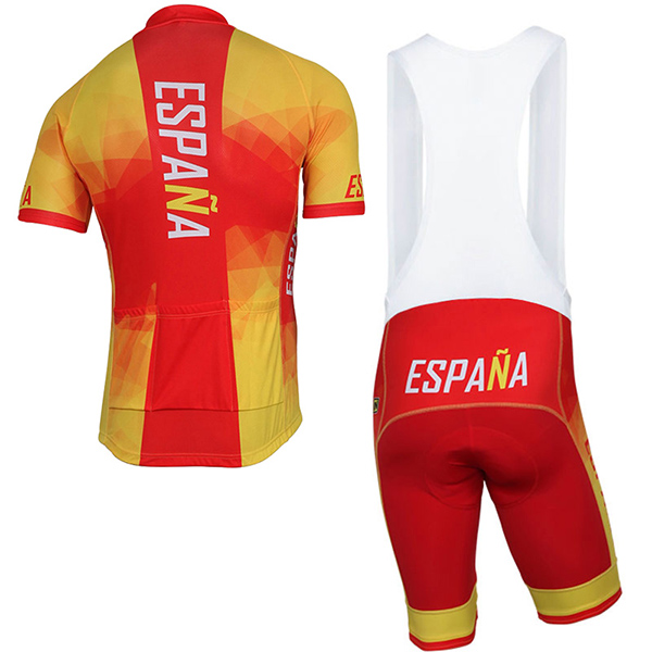 2017 Maglia Spagna giallo e rosso