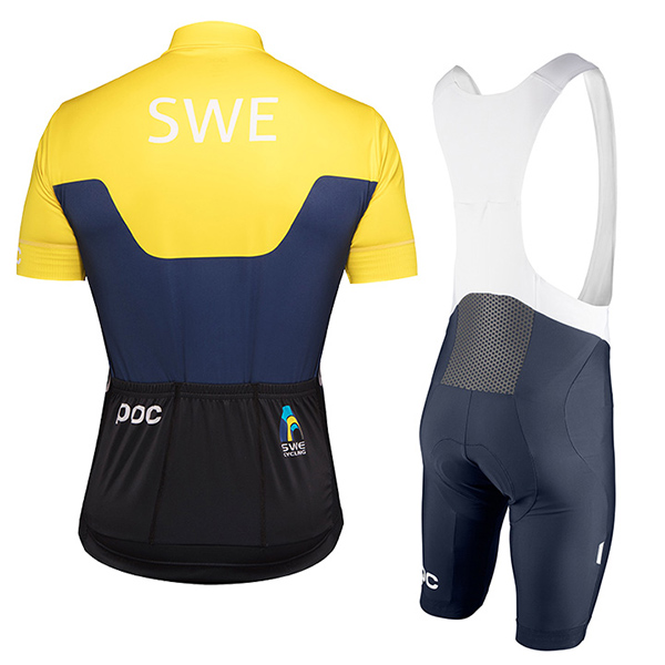 2017 Maglia Svezia giallo e blu