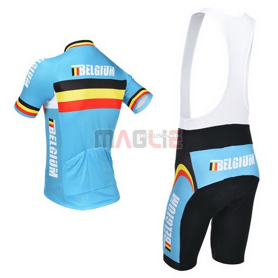 Maglia Belgio manica corta 2013 azzurro e nero - Clicca l'immagine per chiudere