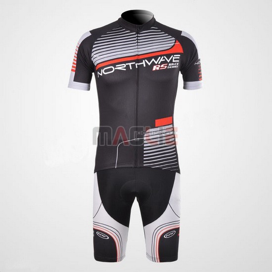 Maglia NorthWave manica corta 2012 nero e rosso