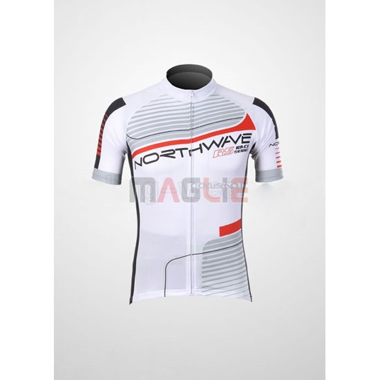 Maglia NorthWave manica corta 2012 rosso e bianco