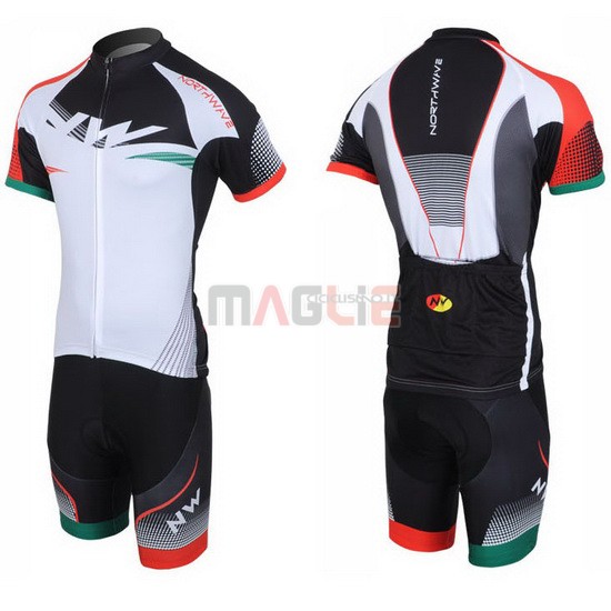 Maglia NorthWave manica corta 2013 nero e bianco