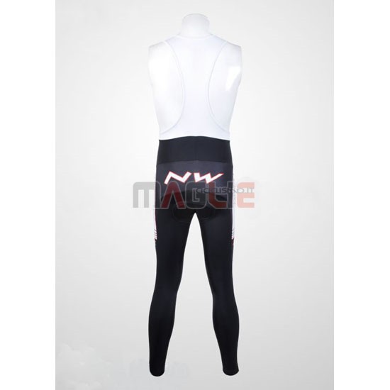 Maglia NorthWave manica lunga 2012 rosso e bianco