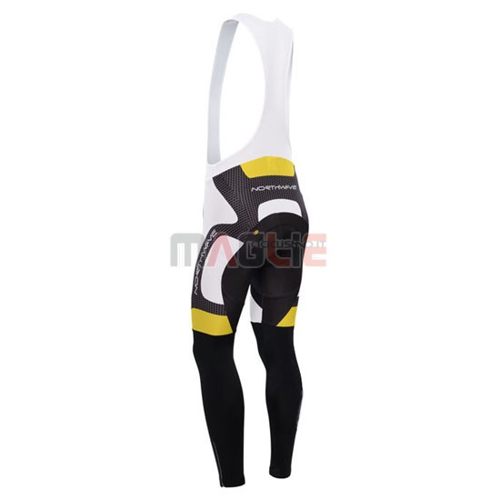 Maglia NorthWave manica lunga 2015 nero e giallo