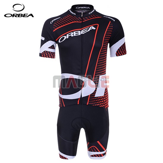 Maglia Orbea manica corta 2014 nero e rosso