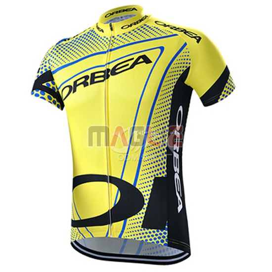 Maglia Orbea manica corta 2015 giallo e nero