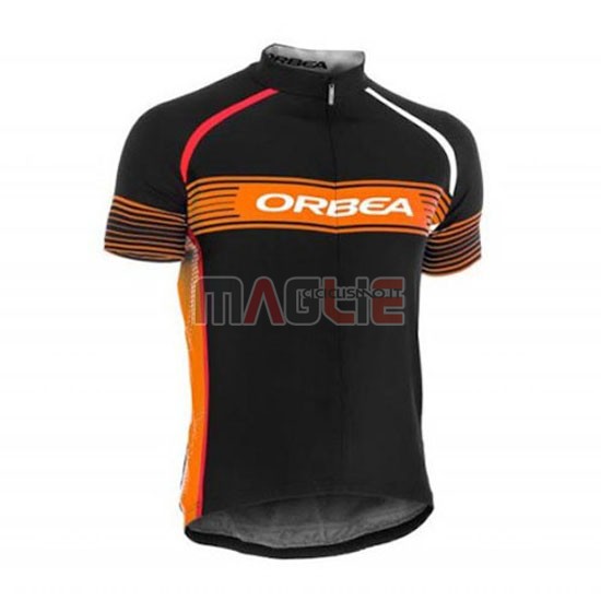 Maglia Orbea manica corta 2015 nero e arancione