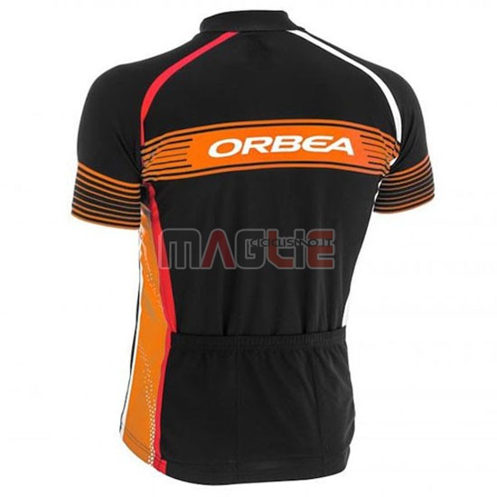 Maglia Orbea manica corta 2015 nero e arancione