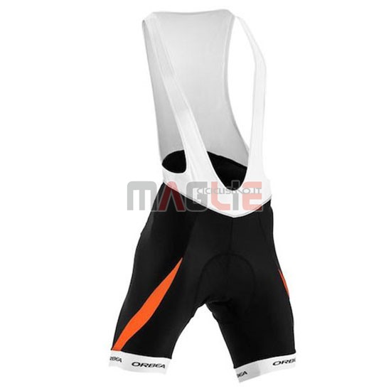 Maglia Orbea manica corta 2015 nero e arancione