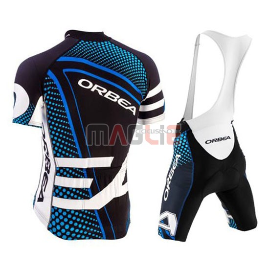 Maglia Orbea manica corta 2015 nero e blu