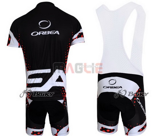 Maglia Orbea manica corta 2013 nero e rosso - Clicca l'immagine per chiudere