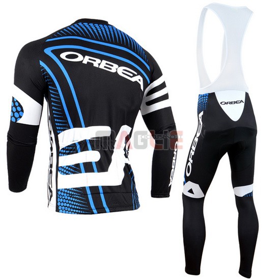 Maglia Orbea manica lunga 2014 nero e blu