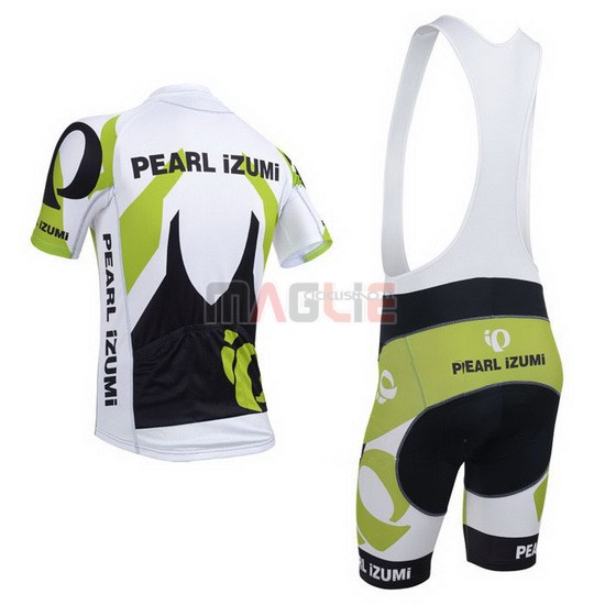 Maglia Pearl izumi manica corta 2013 bianco e verde