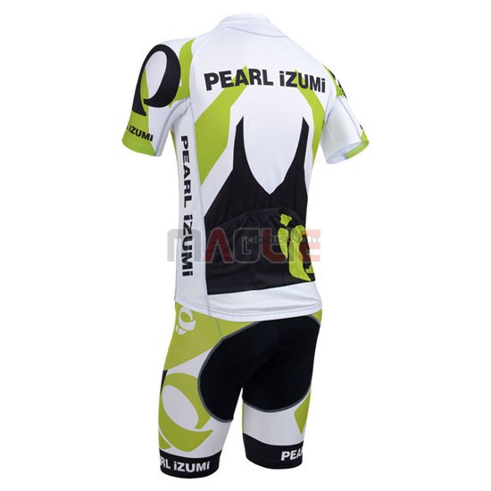 Maglia Pearl izumi manica corta 2013 bianco e verde