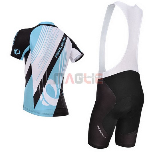 Maglia Pearl izumi manica corta 2014 bianco e celeste - Clicca l'immagine per chiudere