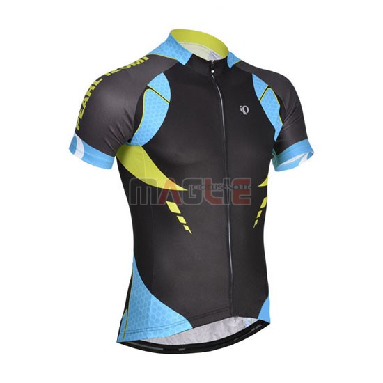 Maglia Pearl izumi manica corta 2014 nero e celeste - Clicca l'immagine per chiudere