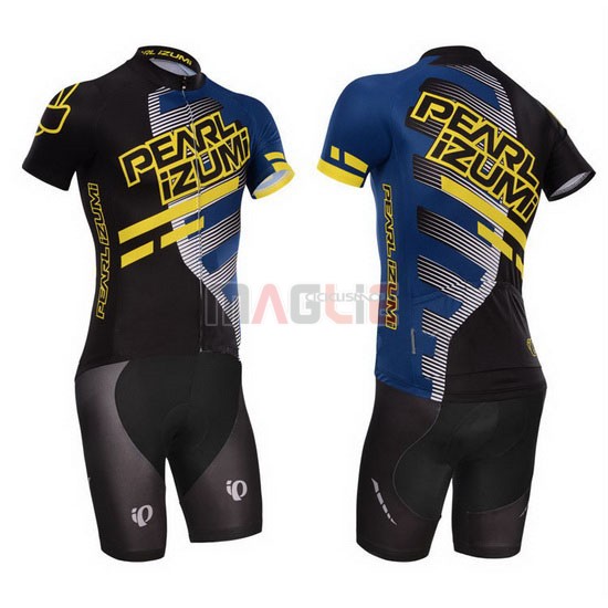 Maglia Pearl izumi manica corta 2014 nero e giallo - Clicca l'immagine per chiudere