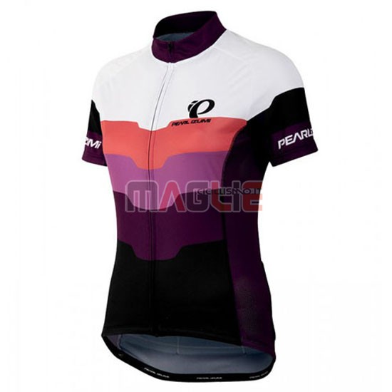 Maglia Pearl izumi manica corta 2016 nero e viola