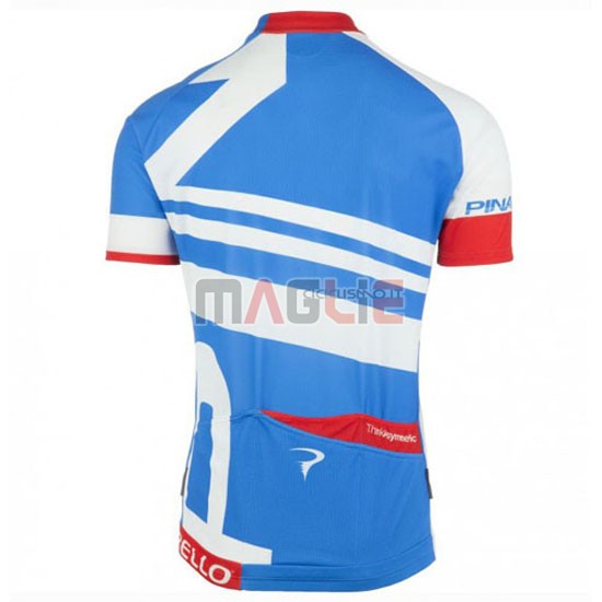 Maglia Pinarello manica corta 2016 blu e bianco