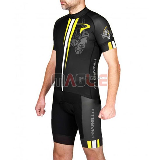 Maglia Pinarello manica corta 2016 giallo e nero - Clicca l'immagine per chiudere