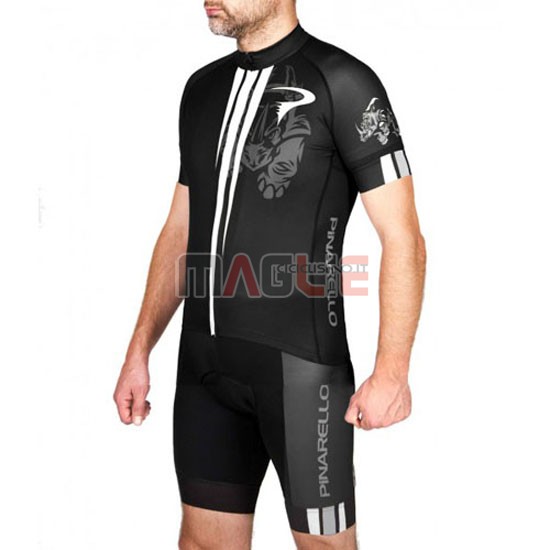 Maglia Pinarello manica corta 2016 nero e bianco