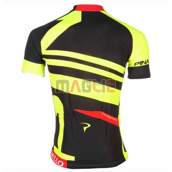 Maglia Pinarello manica corta 2016 rosso e giallo - Clicca l'immagine per chiudere