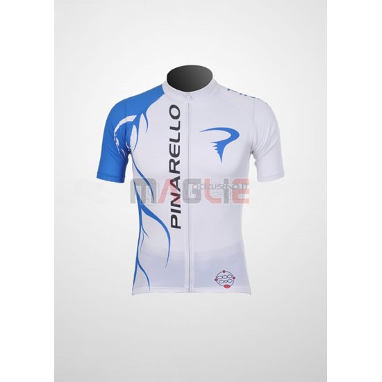 Maglia Pinarello manica corta 2011 celeste e bianco