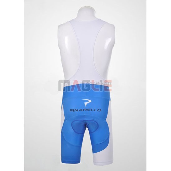 Maglia Pinarello manica corta 2011 celeste e bianco
